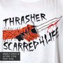 Camiseta Thrasher Magazine Scarred Branco