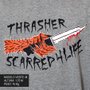 Camiseta Thrasher Magazine Scarred Mescla