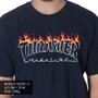 Camiseta Thrasher Magazine Scorched Azul Marinho