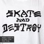 Camiseta Thrasher Magazine Skate And Destroy Branco