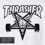 Camiseta Thrasher Magazine Skate Goat Branco