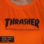 Camiseta Thrasher Magazine Skate Mag Logo Fem. Laranja