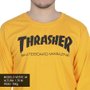 Camiseta Thrasher Magazine Skate Mag Logo M/L Amarelo