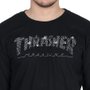 Camiseta Thrasher Magazine Web Logo M/L Preto