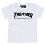 Camiseta Thrasher Skate Mag Baby Branco