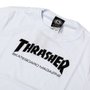 Camiseta Thrasher Skateboard Magazine Logo Branco