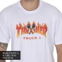 Camiseta Thrasher Truck Logo 1 Branco
