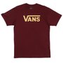 Camiseta Vans Classic Bordo/Amarelo