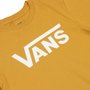 Camiseta Vans Juvenil Classic Boys  Amarelo Queimado
