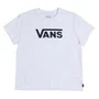 Camiseta Vans Classic Juvenil Flying V Crew Branco