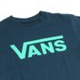 Camiseta Vans Classic Juvenil Verde