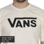 Camiseta Vans Classic Speed Pearl Creme