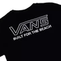 Camiseta Vans Crestline Juvenil Preto