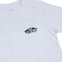 Camiseta Vans Double Standard Juvenil Branco