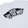 Camiseta Vans Double Standard Juvenil Branco