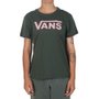 Camiseta Vans Flying V Crew Feminina Verde