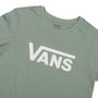 Camiseta Vans Flying V Crew Feminina Verde
