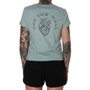 Camiseta Vans Heart Lizzie Baby Verde