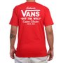 Camiseta Vans Holder St Classic High Risk Vermelho