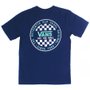 Camiseta Vans Juvenil By Og Checker Azul