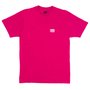 Camiseta Vans Left Chest Logo Rosa