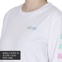 Camiseta Vans M/L Dotty Check Bf Feminina Branco