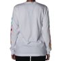 Camiseta Vans Manga Longa Boyfriend Radiete Branco