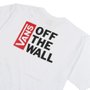 Camiseta Vans Off The Wall Classic Branco