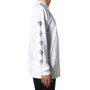 Camiseta Vans Rowan Zorilla Face Manga Longa Branco