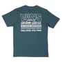 Camiseta Vans Shop Front Infantil Cinza