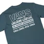 Camiseta Vans Shop Front Infantil Cinza