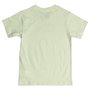 Camiseta Vans Stacked Ss Infantil Verde Lima