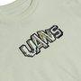 Camiseta Vans Stacked Ss Infantil Verde Lima