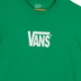 Camiseta Vans Stretch Logo Verde Bandeira