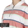 Camiseta Vans Stripe Polo Skate X Brighton Zeuner Listrada/Off White