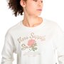 Camiseta Vans Supply Boutique Cropped Creme