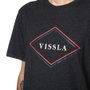 Camiseta Vissla Stacked Preto