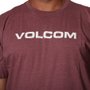 Camiseta Volcom Crisp Euro Oversize Vermelho
