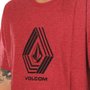 Camiseta Volcom Cycle Stone Vermelho