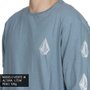 Camiseta Volcom Deadly Stone M/L Azul