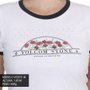 Camiseta Volcom Especiail Truly Ringer Feminina Branco