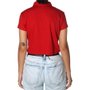 Camiseta Volcom Heather Polo Feminina Vermelho