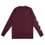 Camiseta Volcom Iconic M/L Bordo