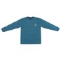 Camiseta Volcom Iconic M/L Juvenil Azul