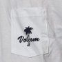 Camiseta Volcom Long Fit Las Resort Branco