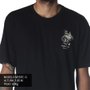 Camiseta Volcom Long Fit Paradise Pint Preto