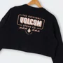 Camiseta Volcom M/L Lock It Up Feminina Preto