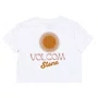 Camiseta Volcom Pocket Dial Feminina Branco