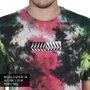 Camiseta Volcom Position Tie Dye Rosa/Verde/Preto