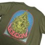 Camiseta Volcom Slim Nancy Verde Militar